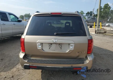 2005 Honda Pilot Exl from USA, damaged, VIN 2HKYF18575H519984